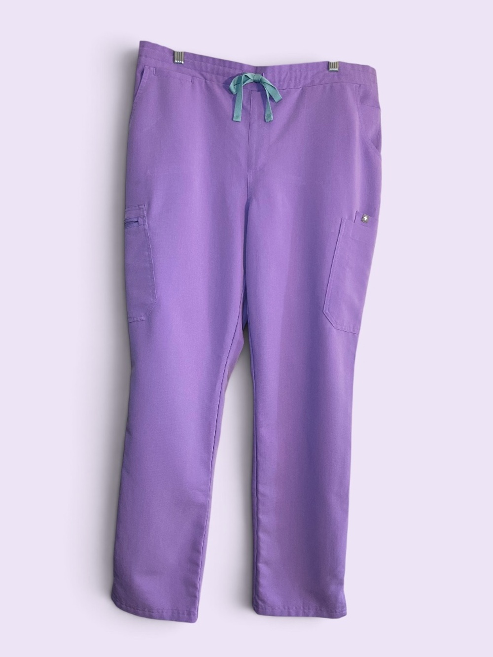 Figs Lilac Dawn (#3146) Yola Scrub Pants Size L NWOT